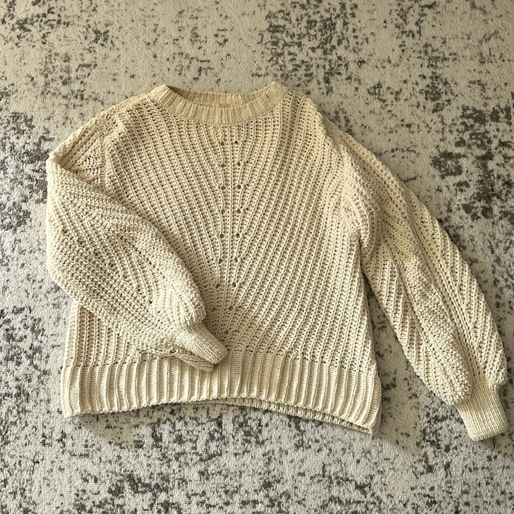 Knit sweater